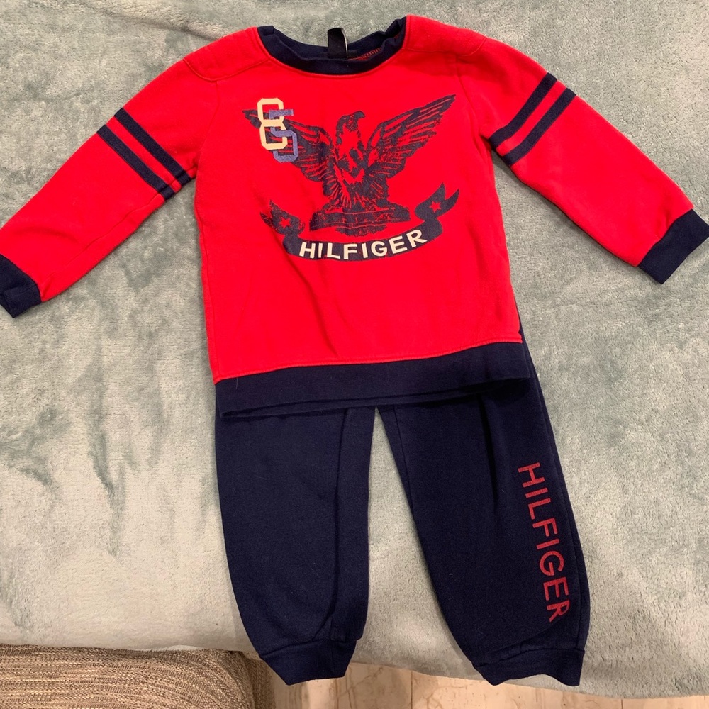Boys Tommy Hilfiger sweatsuit